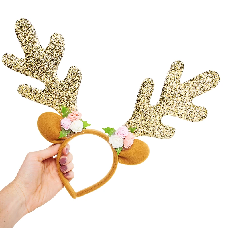 Reindeer Antlers Christmas Headband