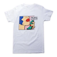 'Real Hustle, No Days Off' Pop Art Graphic Tee