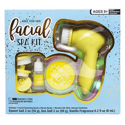 Make Your Own Facial Spa Kit W/ Electric Cleansing Brush