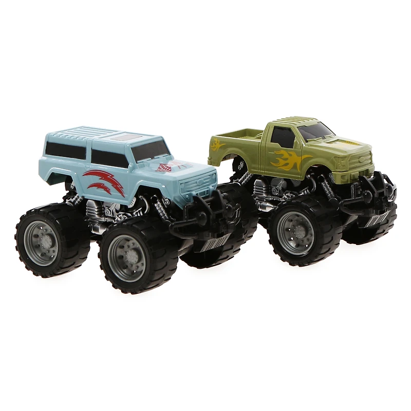 world racing monster trucks 2-pack