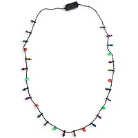Light Up Christmas Necklace 16in