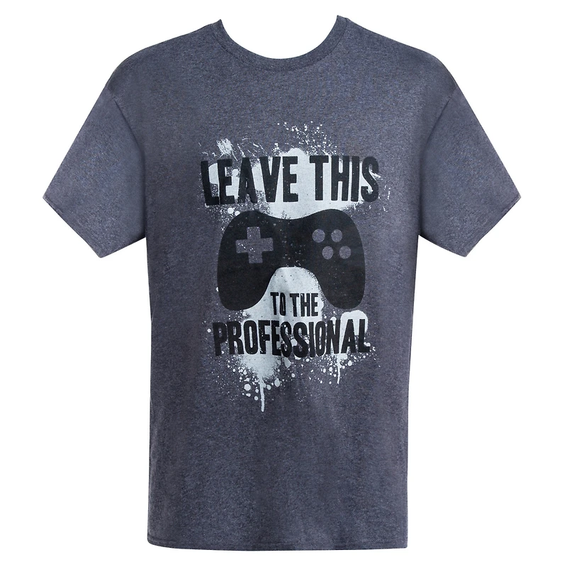 'Leave This To The Professional' Gamer Graphic Tee