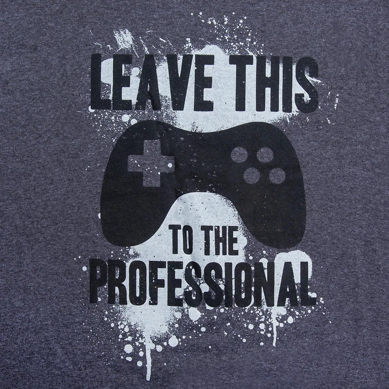 'Leave This To The Professional' Gamer Graphic Tee