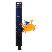 Cat Toy Fishing Rod With Crinkle Fish