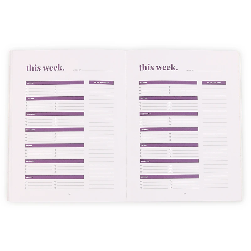 Life Goals: A Healthier And Happier You Self-Care Progress Tracker Journal
