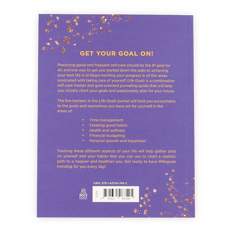 Life Goals: A Healthier And Happier You Self-Care Progress Tracker Journal