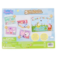 Kid's Wooden Puzzles 5-Pack