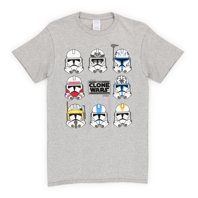 Star Wars® The Clone Wars™ Helmets Graphic Tee