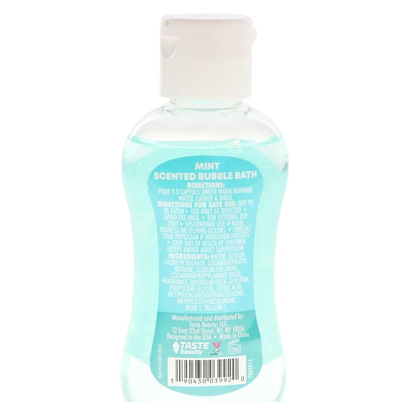mini scented bubble bath 2oz