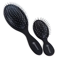 oval detangling hair brush 2-count