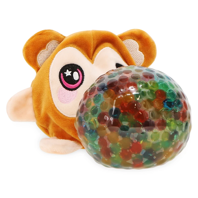 plush squishy critters w/ water beads surprise
