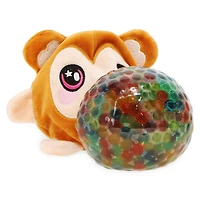 plush squishy critters w/ water beads surprise