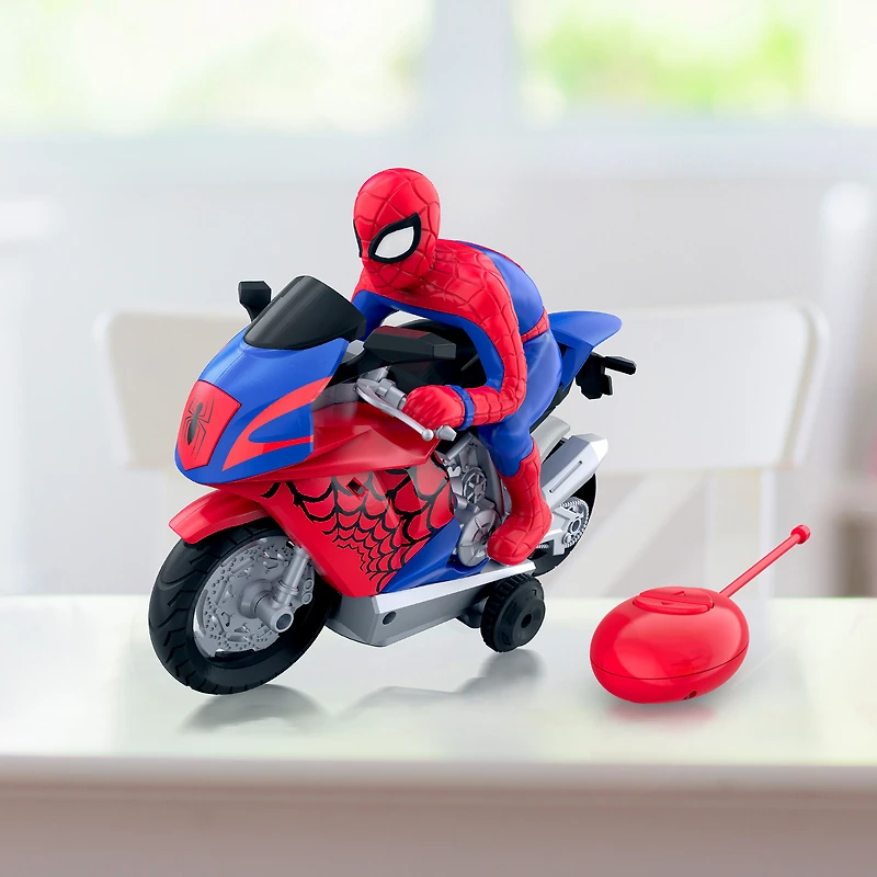 Remote Control Spider-Man Motorbike