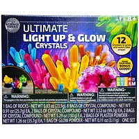 Science Squad® Ultimate Light Up & Glow Crystals Kit