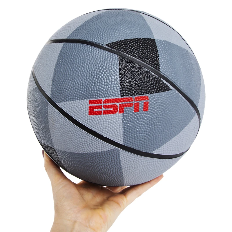 espn® basketball 29.5in - gray