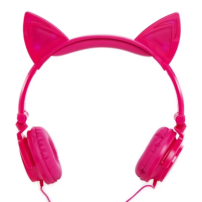Wired Led Headphones - Cat Ear Or Unicorn