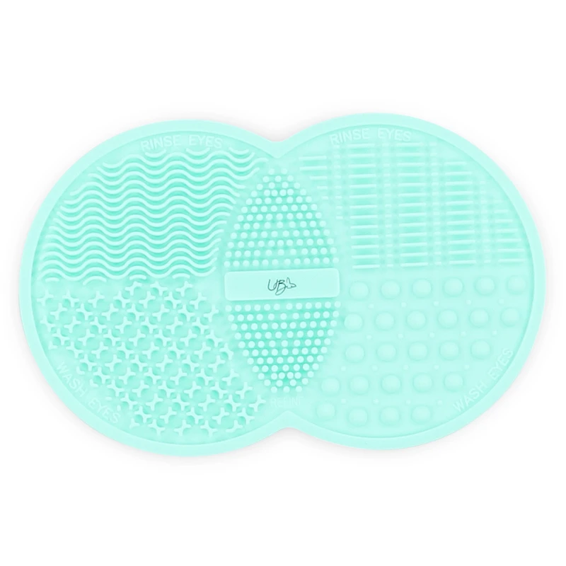 Silicone Makeup Brush Cleaning Mat w/ Suction Cups