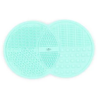 Silicone Makeup Brush Cleaning Mat w/ Suction Cups