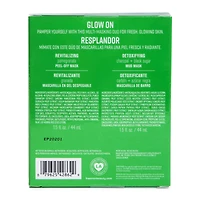 Freeman® For Everyone Face Mask Duo Set - Revitalizing Pomegranate/Detoxifying Charcoal