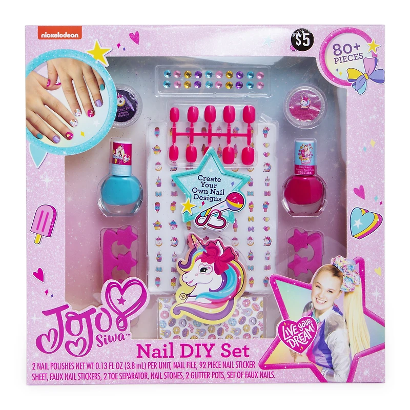 Jojo Siwa™ Nail DIY Set With 80+ Pieces