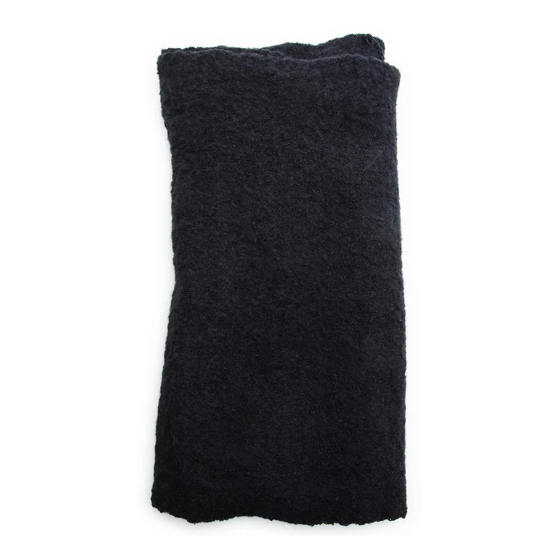 juniors boucle knit shawl wrap