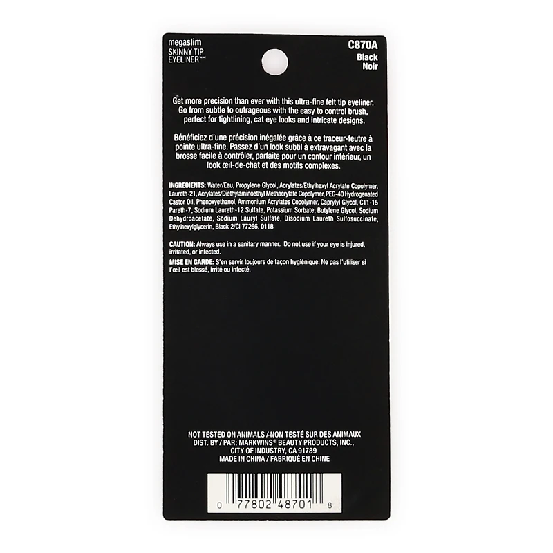 Wet N Wild® Megaslim Skinny Tip Eyeliner™