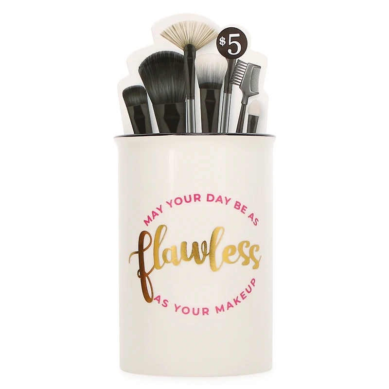 Ceramic Makeup Brush Cup - Flawless