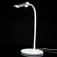 Led Desk Lamp W/ Built-in Wireless Charger 14in