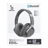 bluetooth® noise-cancelling soundproof wireless headphones