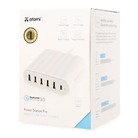 Atomi™ Power Station Pro 60W Charger 5 Usb/1 Usb-C Ports