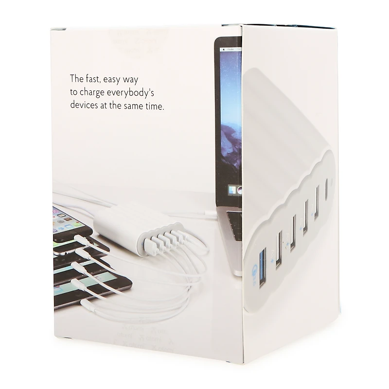 Atomi™ Power Station Pro 60W Charger 5 Usb/1 Usb-C Ports