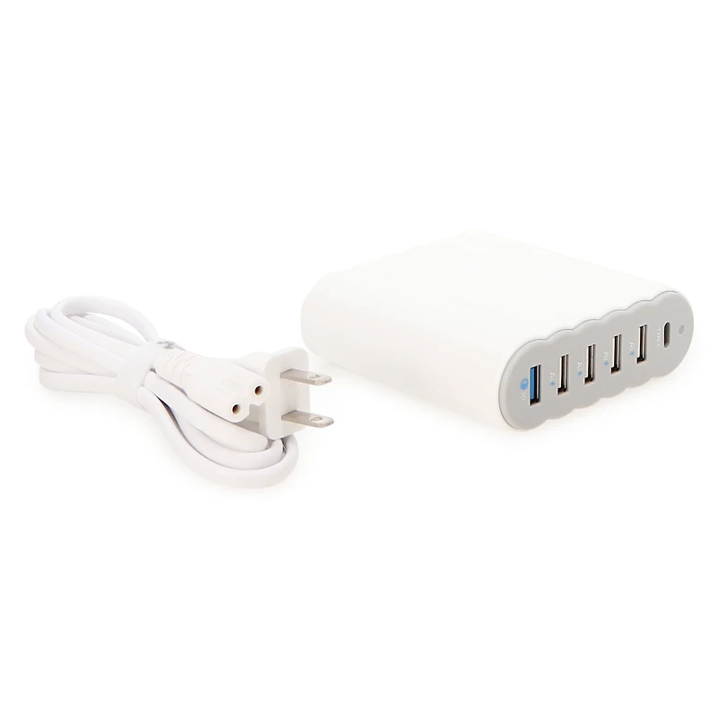 Atomi™ Power Station Pro 60W Charger 5 Usb/1 Usb-C Ports