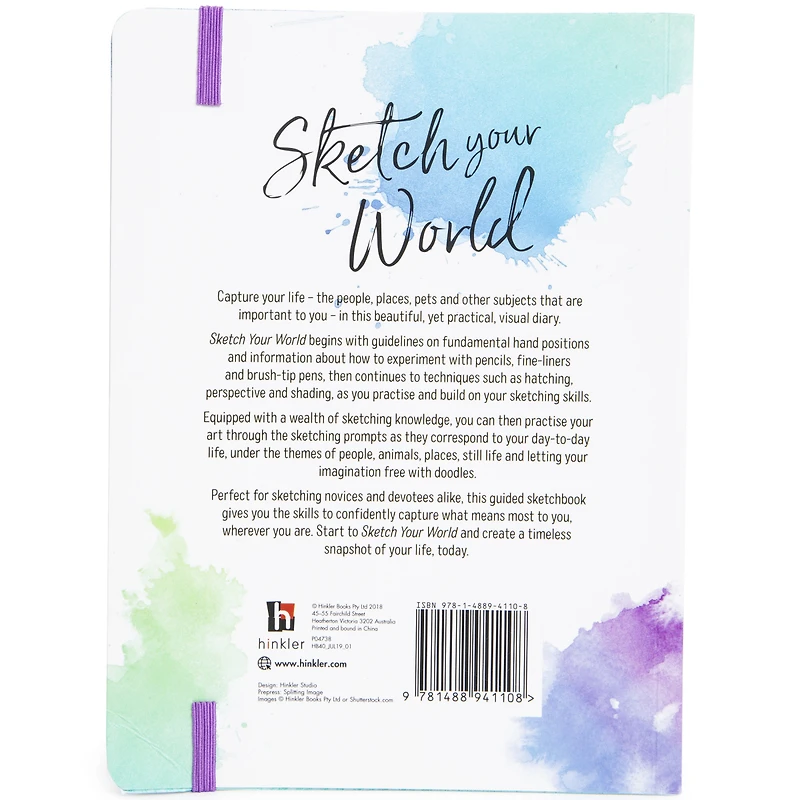 sketch Your World' instructional Sketchbook