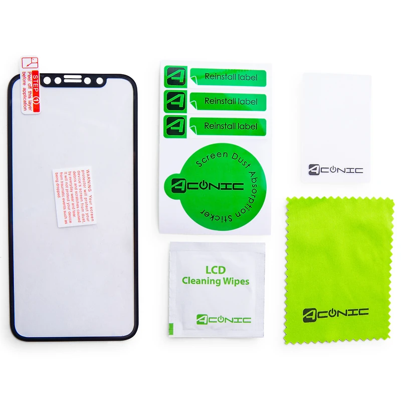 iPhone 11 Pro / iPhone Xs / iPhone X tempered glass full-body screen protector