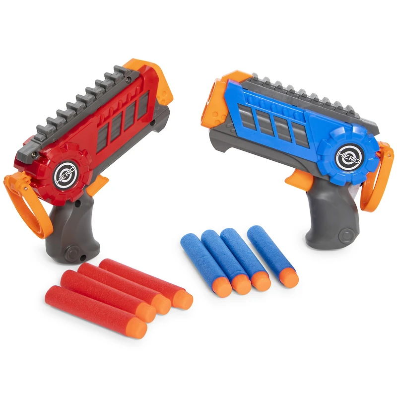 v2 hero precision dart guns 2-pack