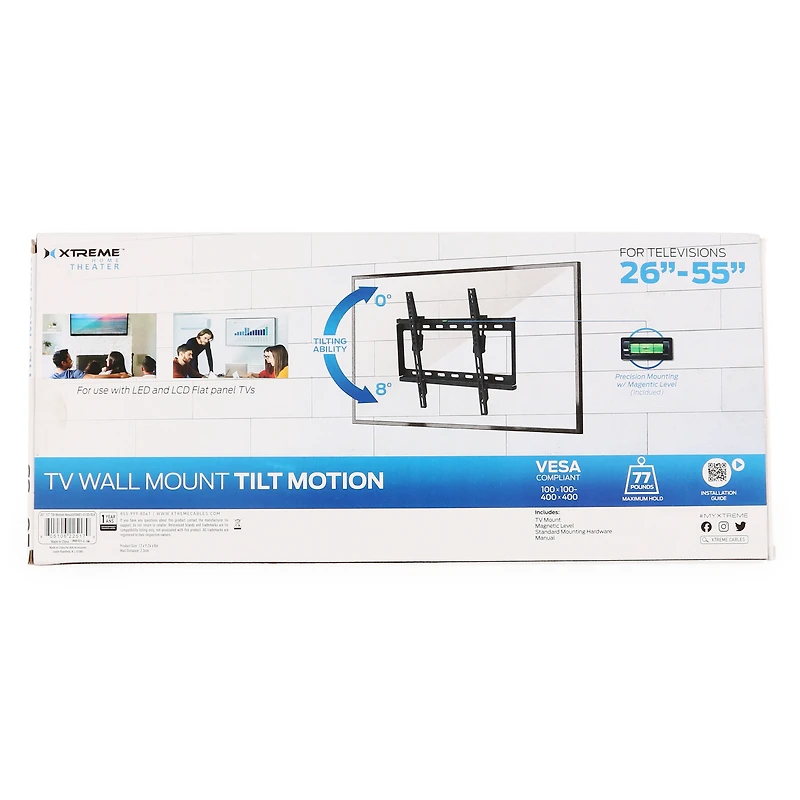 Tv Wall Mount For 26-55in Screens