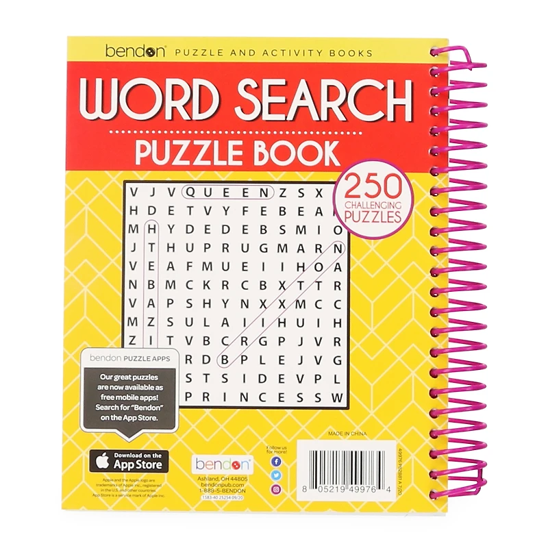 Word Search Puzzles Book