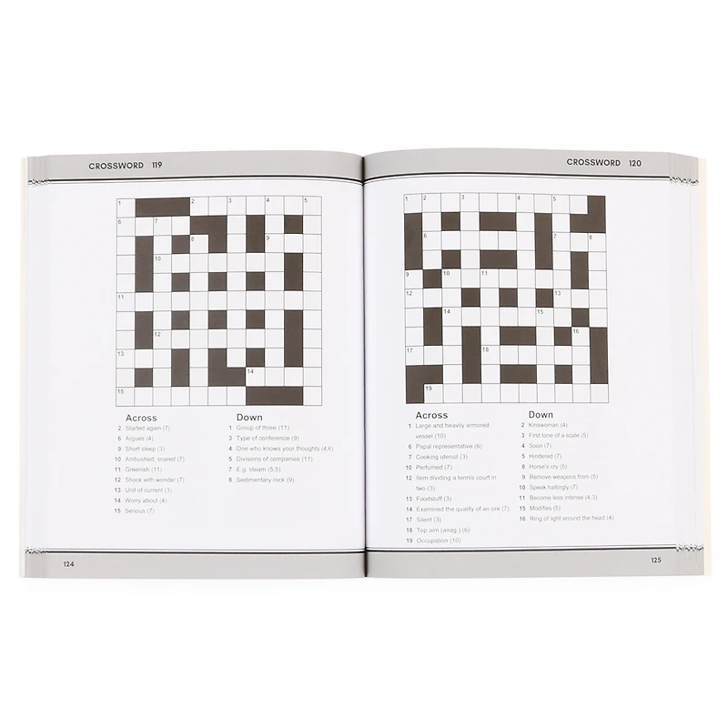 Sublime Crossword Puzzles Book