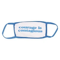 3-layer fabric face mask w/ quote