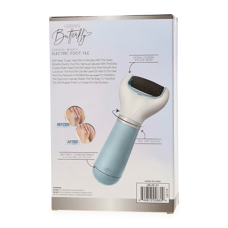 Cordless Electric Foot File & Callus Remover