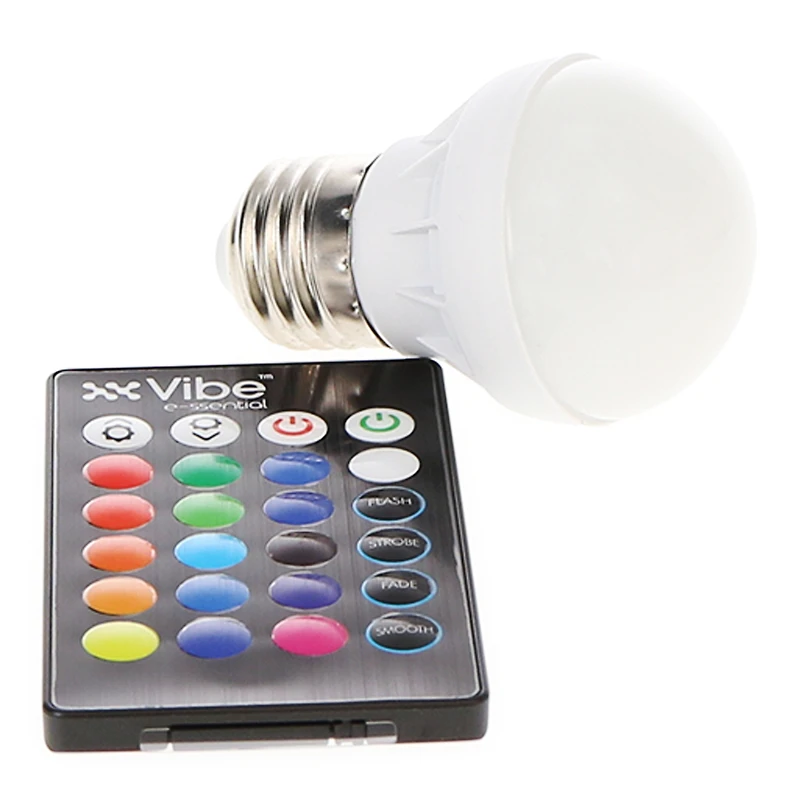 Color-Change LED Light Bulb w/ App & Remote Control