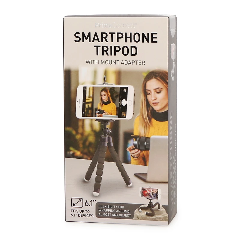 adjustable smartphone tripod 7in