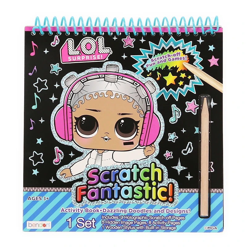 Lol Surprise!™ Scratch Fantastic Activity Book