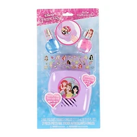 Disney Princess nail set w/ nail dryer, polish & stickers