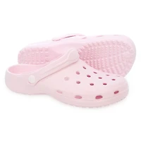 Ladies Blush Pink Gator Clogs