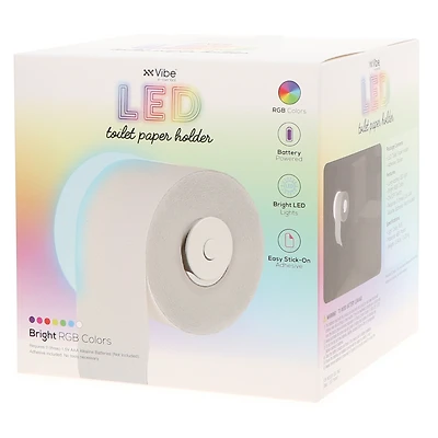 Color-Changing Led Toilet Paper Holder