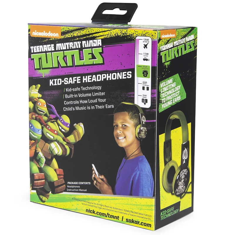 Teenage Mutant Ninja Turtles™ Wired Kid-Safe Headphones