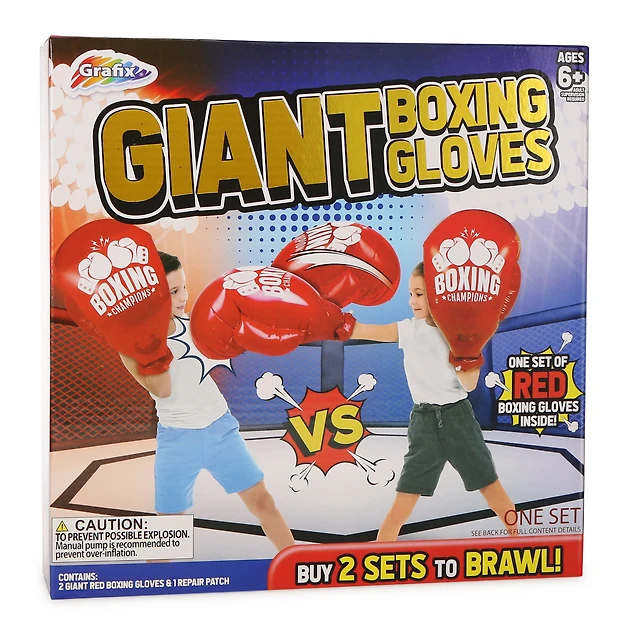 Five Below Giant inflatable boxing gloves, one pair at Hamilton - Main Image
