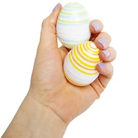 Striped Fillable Easter Eggs 8-Count
