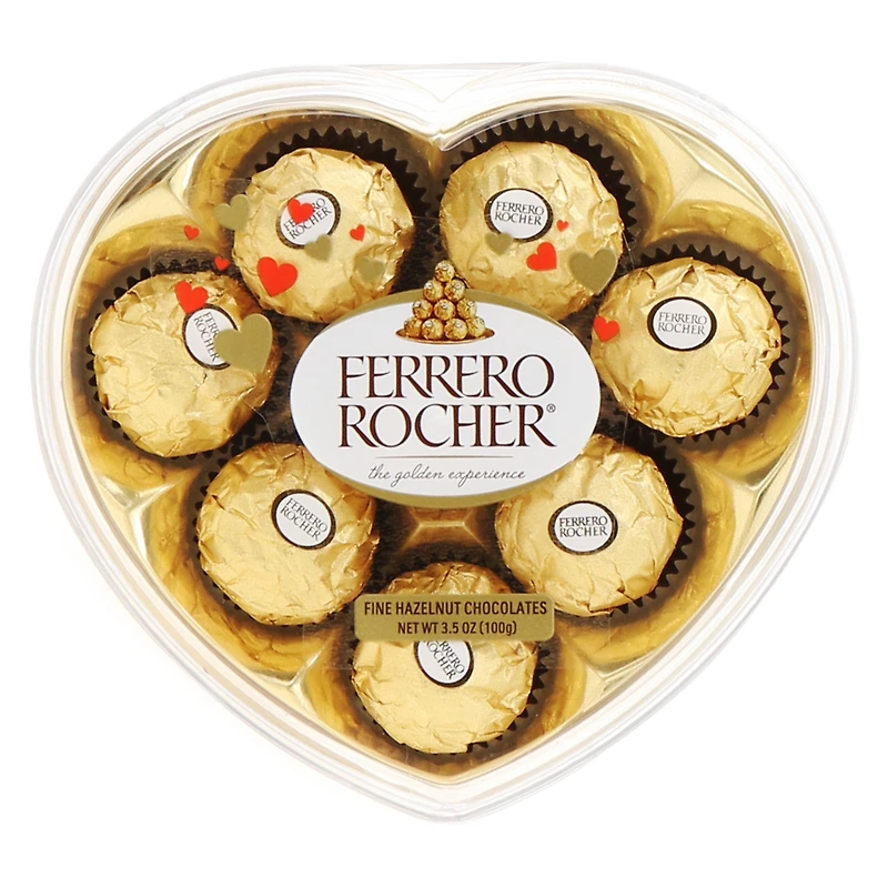 ferrero rocher® heart chocolate box 8-count